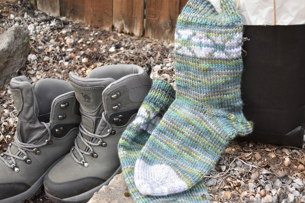 Quick Knit Hiking Socks for Dad